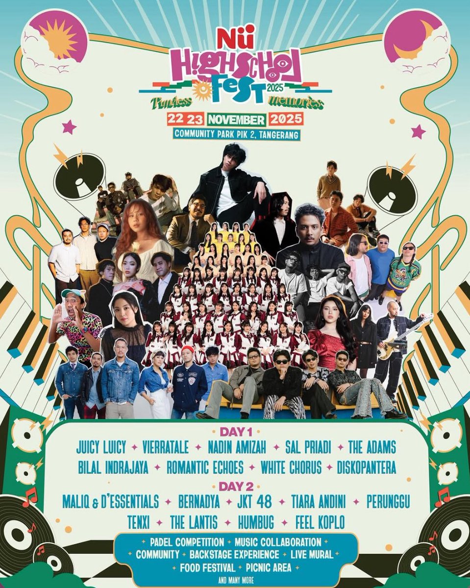 wts nu highschool fest day 2 ada 3 tix. Yang mau, dm aja oki 🙌🏻