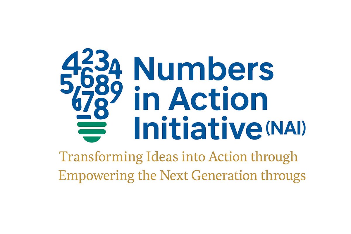 A_I_Cidawa's tweet image. 🌍 Introducing Numbers in Action Initiative!
I’m thrilled to share the official logo of Numbers in Action Initiative, a youth-driven movement dedicated to promoting 
#NumbersInAction #Education #YouthDevelopment #DataForGood #MathForChange #Innovation #CommunityImpact