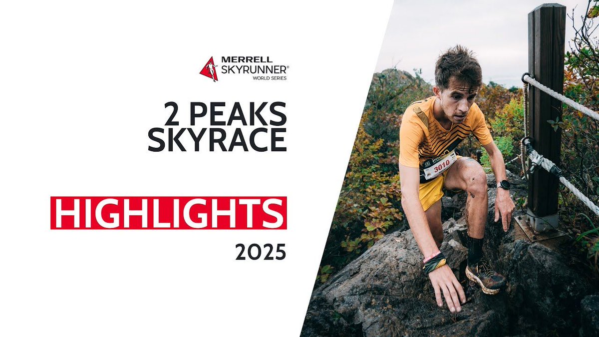reisquarteu's tweet image. 2 Peaks #SkyRace 2025 - Highlights / #MSWS25 - #Skyrunning: youtu.be/M5naVeEkSpM #TrailRunning #Athletics #SouthKorea