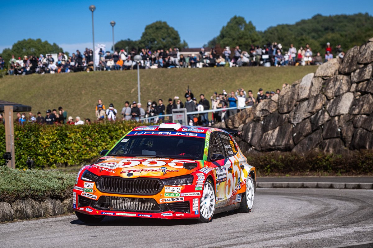 ラリージャパン🇯🇵 いよいよスタートです(^^) 頑張ります＼(^o