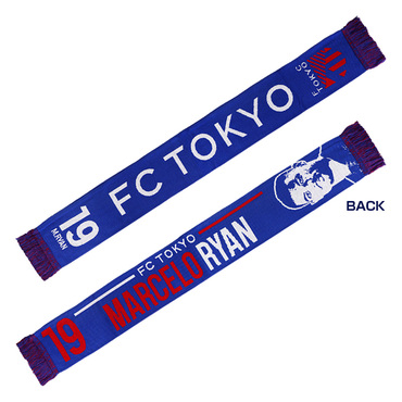 🟦🟥FC東京 ナンバーニットマフラー'25 残りわずか‼️🟥🟦 1⃣9⃣