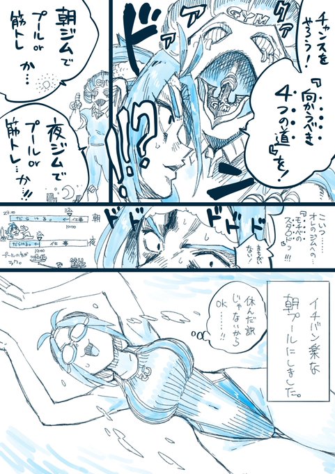 今日はジム235回目。
午前中にプールがいちばん楽⋯😅
 #ねこぐちジム日記 