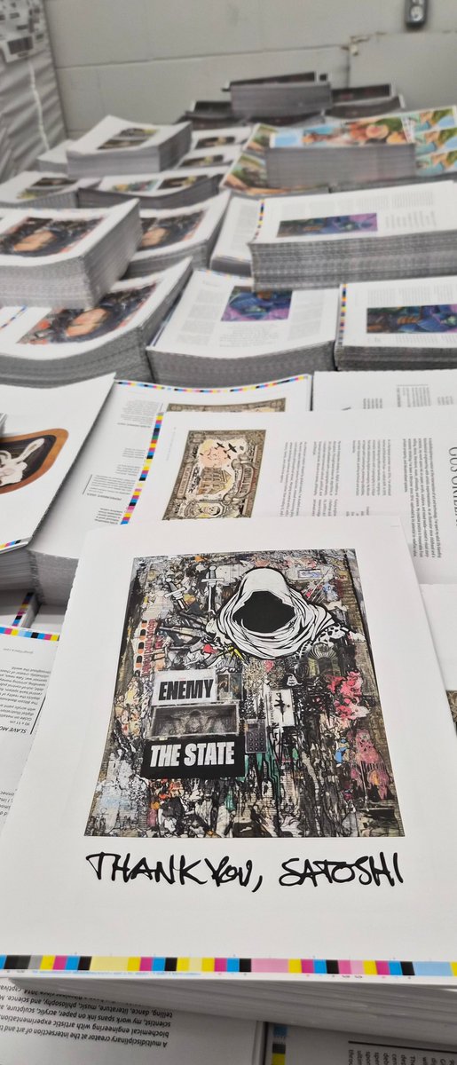 asanoha_gold's tweet image. PROOF-OF-PRINT 🔥

When your printers are as based as the magazine you&apos;re printing 🤝

@BitcoinArtMag X @BAZABTC