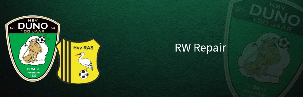 Wedstrijdsponsor DUNO tegen RAS is RW Repair dlvr.it/TP5whC