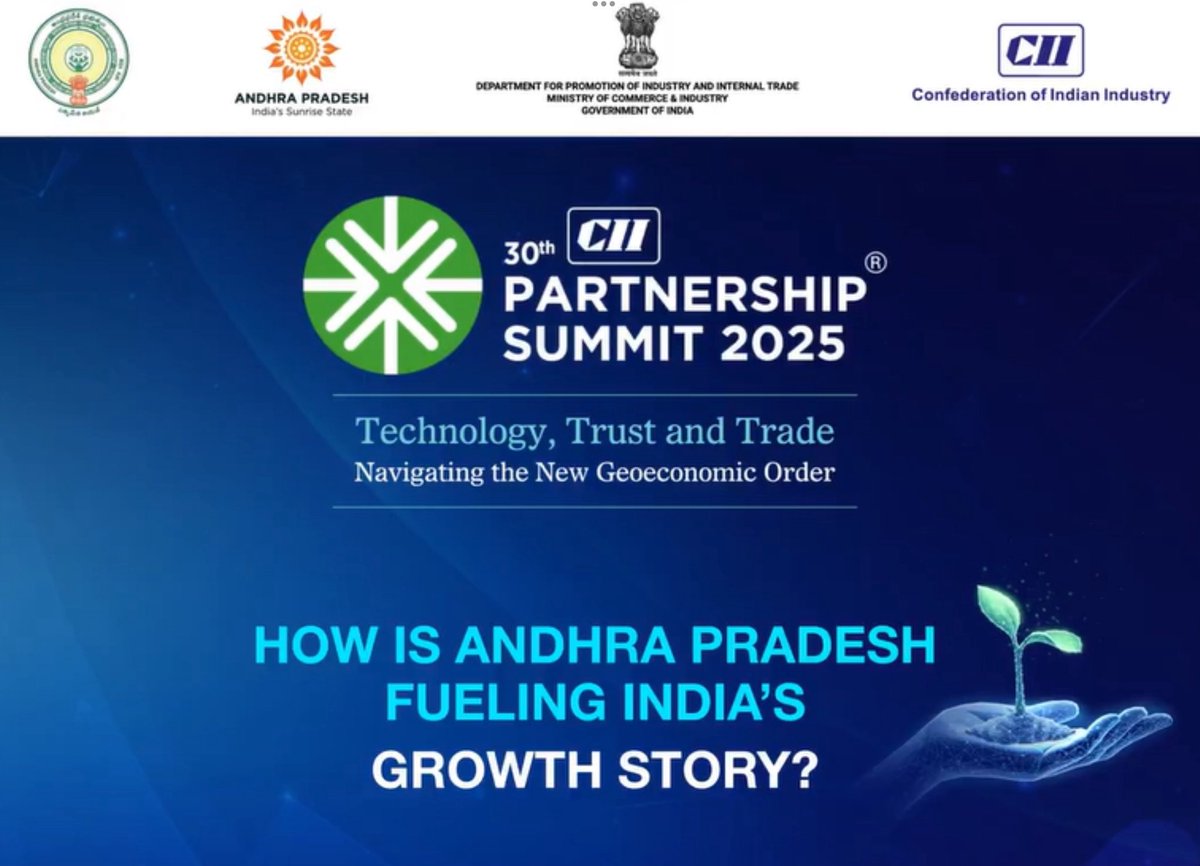 AndhraCommunity's tweet image. 🚧 Visakhapatnam gears up for CII Partnership Summit 2025! 🇮🇳

The city is undergoing a ₹60 crore urban makeover led by GVMC — beautified roads, upgraded junctions, new streetlights, murals &amp;amp; greenery from Siripuram to Beach Road. 🌴✨

#Vizag #AndhraPradesh #CII2025…