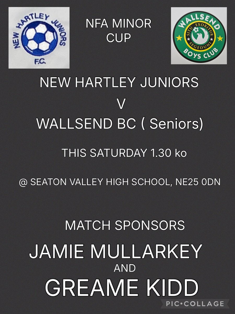Next up : <a href="/NorthumFA/">Northumberland FA</a> <a href="/WallsendBoysFC/">Wallsend Boys Club</a>