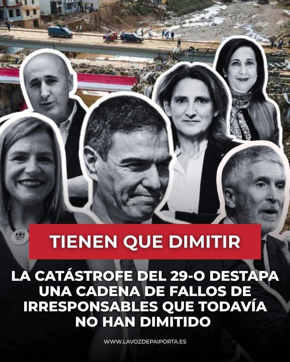 manuelplm12's tweet photo. Estos son los verdaderos culpables de lo sucedido en la Dana de Valencia. https://t.co/CY4G78AREf