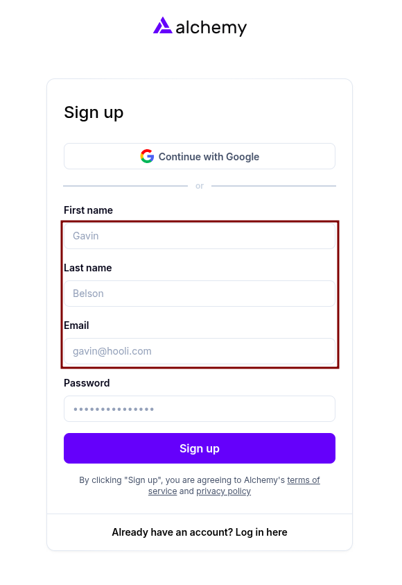 whoever developed this at <a href="/Alchemy/">Alchemy</a> is a Silicon Valley fan
