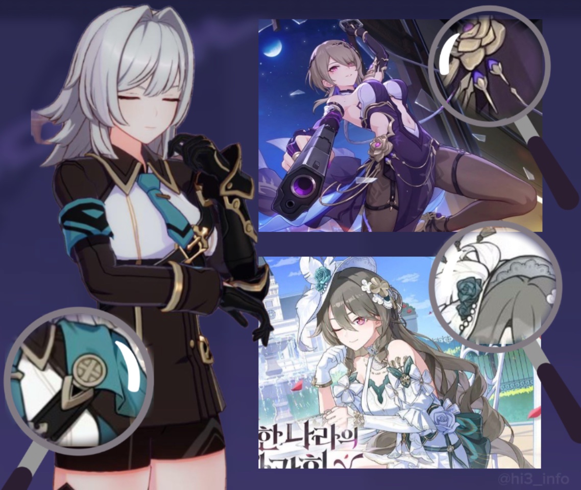 [Hi3 8.6 Teaser] 
-Rita is now 100% confirmed to be the next valk 
-Vita new outfit (most likely outfit in this art)
-Schicksal Helia outfit