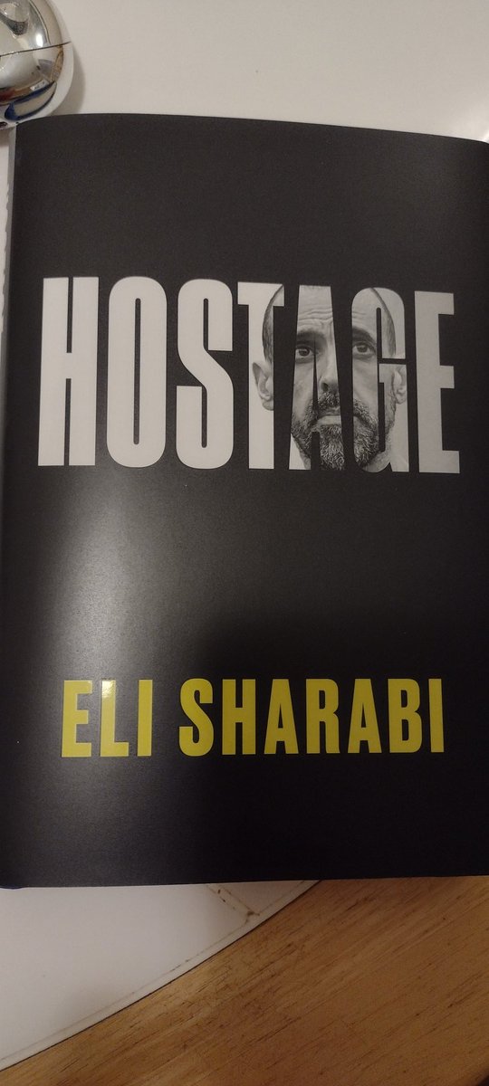 Started to read #HOSTAGE by <a href="/elisharabi/">eli</a> thanks <a href="/HarperCollins/">HarperCollins</a>