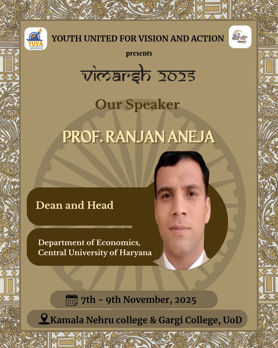 We are thrilled to welcome our guest speakers to Vimarsh 2025, Delhi, whose wisdom, experience, and passion will light up the stage.
Their perspectives promise to spark meaningful dialogue and inspire new directions.
This year’s theme reminds us that change begins in