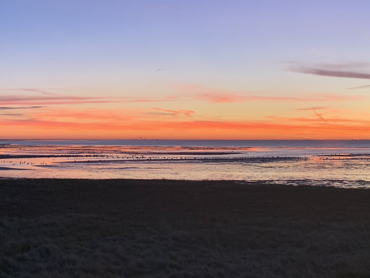 Op de fiets naar de eerste boot 07.30. #Schiermonnikoog 💚