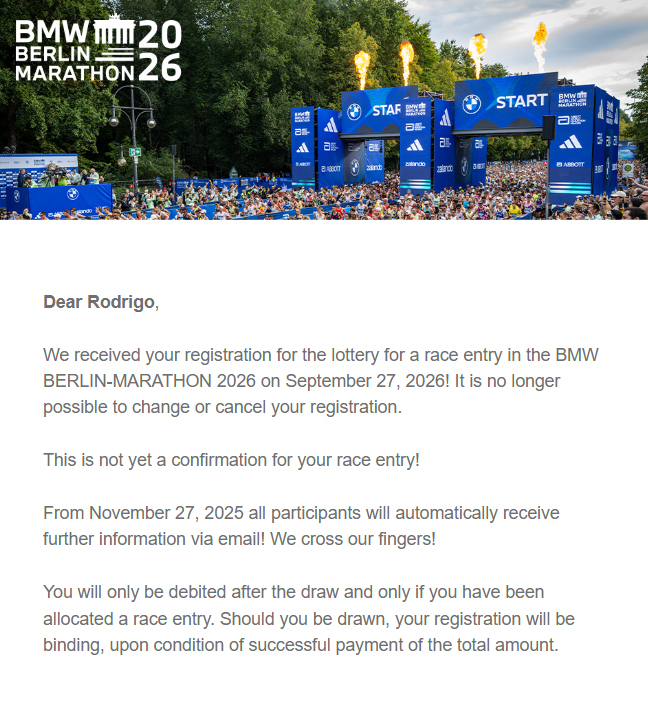 🕯️ Manifestando quedar en la lotería del <a href="/berlinmarathon/">BMW BERLIN-MARATHON</a> el día de mi cumpleaños 🕯️