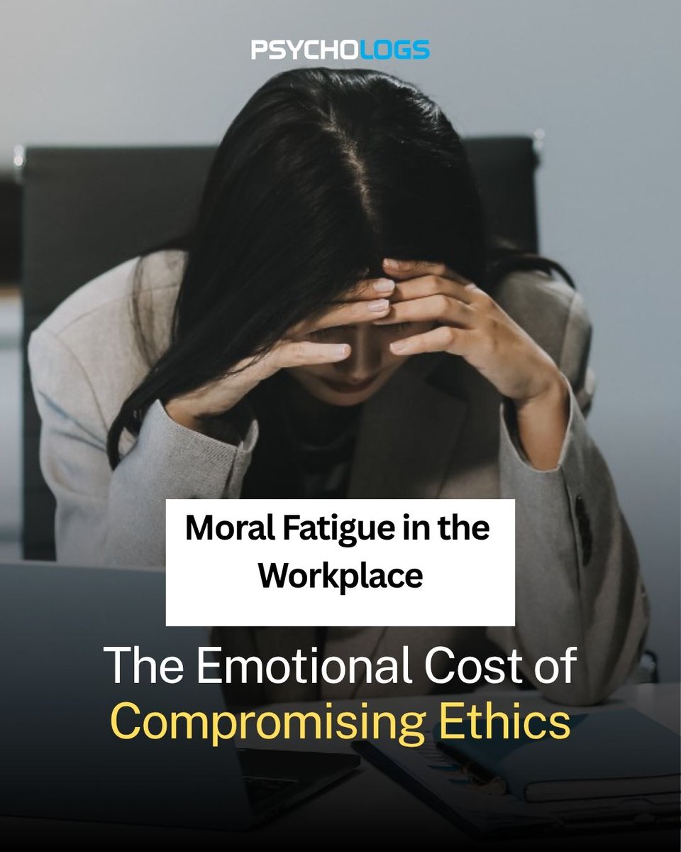 PsychologsIndia's tweet image. When success comes at the cost of your values, the mind starts to protest.
Moral fatigue is the quiet burnout we rarely talk about, the emotional exhaustion

psychologs.com/moral-fatigue-…

#MoralFatigue #WorkplaceWellbeing #EthicalLeadership #MentalHealthAtWork #BurnoutAwareness