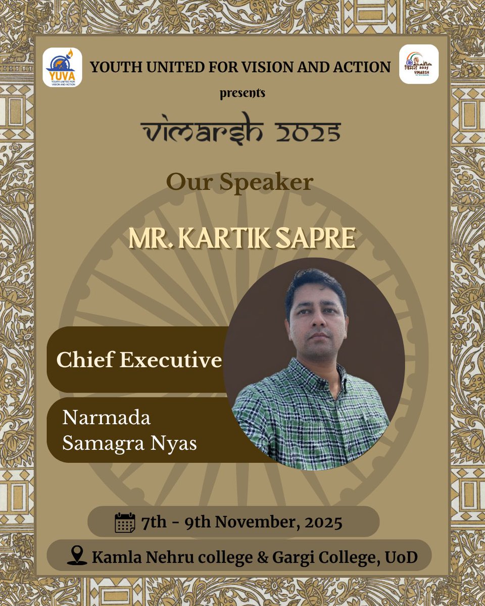 We are thrilled to welcome our guest speakers to Vimarsh 2025, Delhi, whose wisdom, experience, and passion will light up the stage.
Their perspectives promise to spark meaningful dialogue and inspire new directions.
This year’s theme reminds us that change begins in