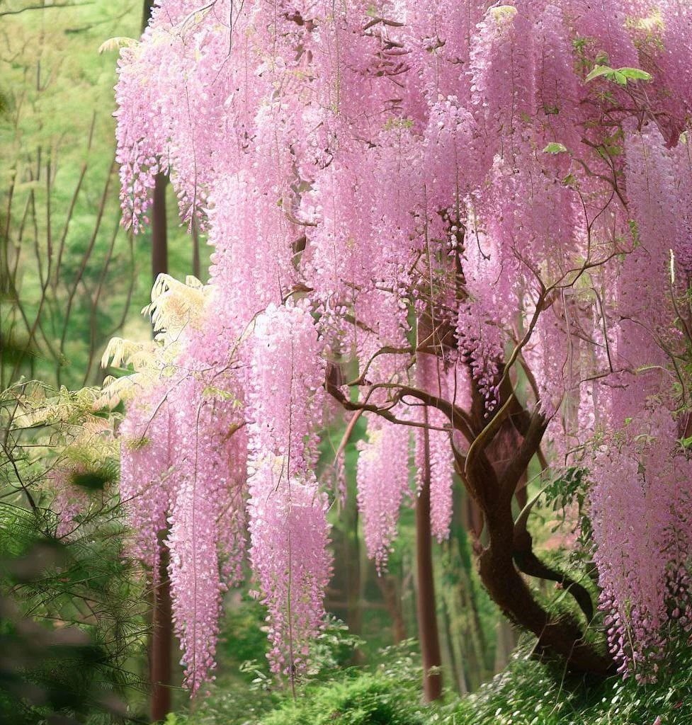 lavieestbelIe's tweet image. Can't get over how pretty wisteria is