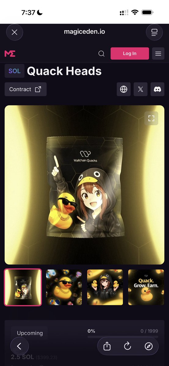 Deucesofweb3's tweet photo. It’s no longer news that the wallchain Genesis NFTs “QUACK HEADS “ is coming to SOLANA.  

What is quite surprising is the FUD that followed the details of this mint announcement. 

In comparison to k4ito, it was never a free mint but a .1e so whoever is saying it was is simply retarded. 

The wallchain team has proven itself times and times again and this mint would be just another feather addded to their hat.  

Wallchain quackers will always win.