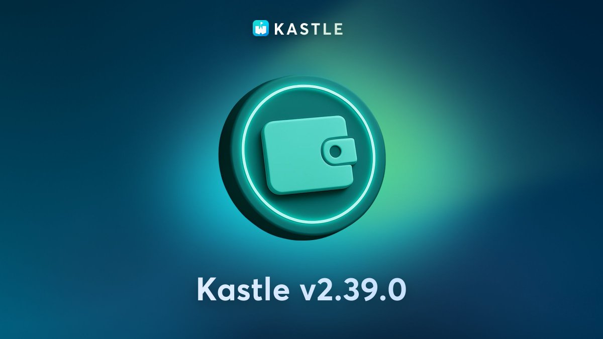 🚀 Kastle Extension v2.39 is live! 🏰

This update brings full ERC721 support on Kasplex L2s — you can now view and send NFTs directly from your wallet. 🖼️⚡️

Your L2 collectibles, now just a click away.
Update your extension and explore the next chapter of Kaspa NFTs. 💎