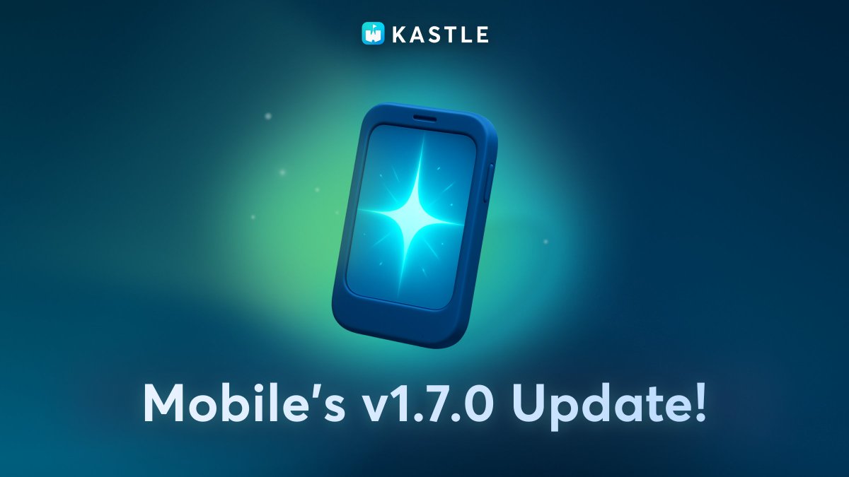 🚀 Kastle Mobile v1.7.0 is rolling out! 🏰

This update delivers key fixes and a major security refactor:

🧩 Fixed wallet deletion issue
💎 Fixed Kasplex tokens not displaying correctly
🛡️ Fully refactored wallet logic — faster, safer, and more reliable

The rollout is in