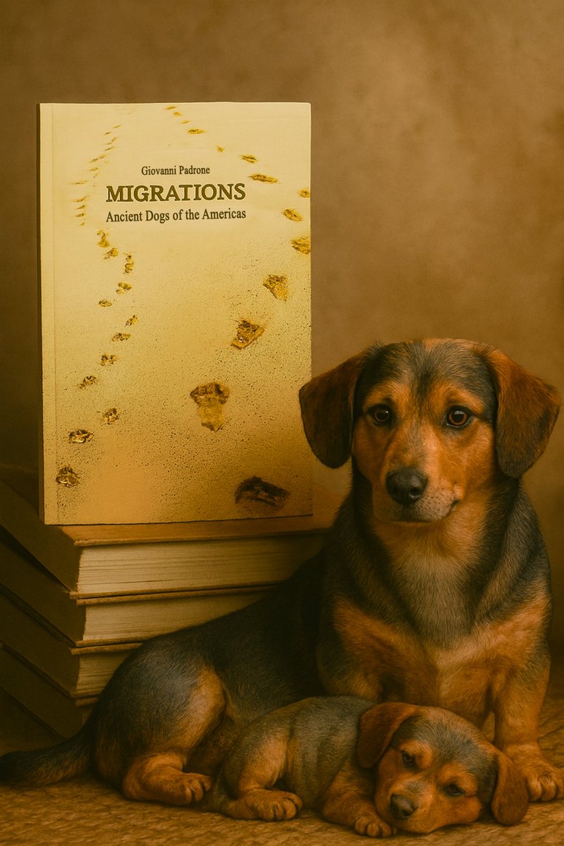 DogsHistorian's tweet photo. 📚 Want to know more? I wrote about the Tlalchichi and its social role in Migrations – Ancient Dogs of the Americas, available online in print format. A journey through fur, myth, and memory. #book #ancienthistory #ancientorigins #ancientdogs https://t.co/SD2h0q8CT8