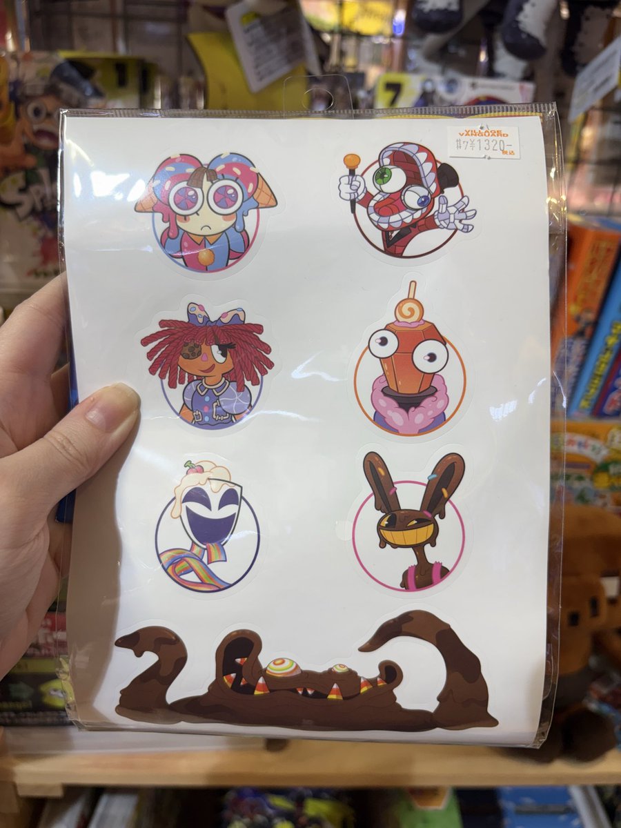 was this candy themed characters merch a thing before, or is this unique to Japan? #tadc