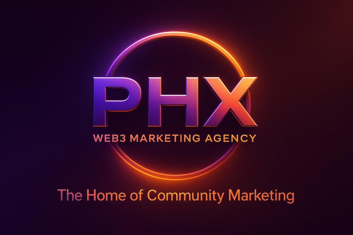 phxweb3's tweet image. We rebranded.
Because marketing in Web3 deserves community at its core.
Welcome to PHX.