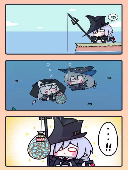 今日はカジキちゃんBIRTHDAY✨🎣🐟✨ 