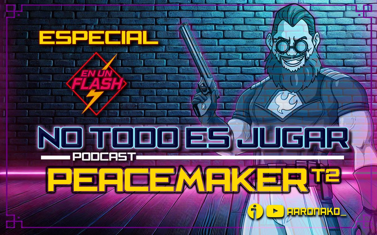 Aaronako_'s tweet image. Recupero una charla que tuve en &quot;En un Flash &quot; hablando sobre Peacemaker, con @Kokee_22 

⚠️ Aviso: ¡hay spoilers!
Hablamos del humor, los personajes y lo que esta serie significa para el nuevo universo DC.

youtu.be/nH6PQMv7dik?si…

#Peacemaker #JamesGunn #DC #Podcast