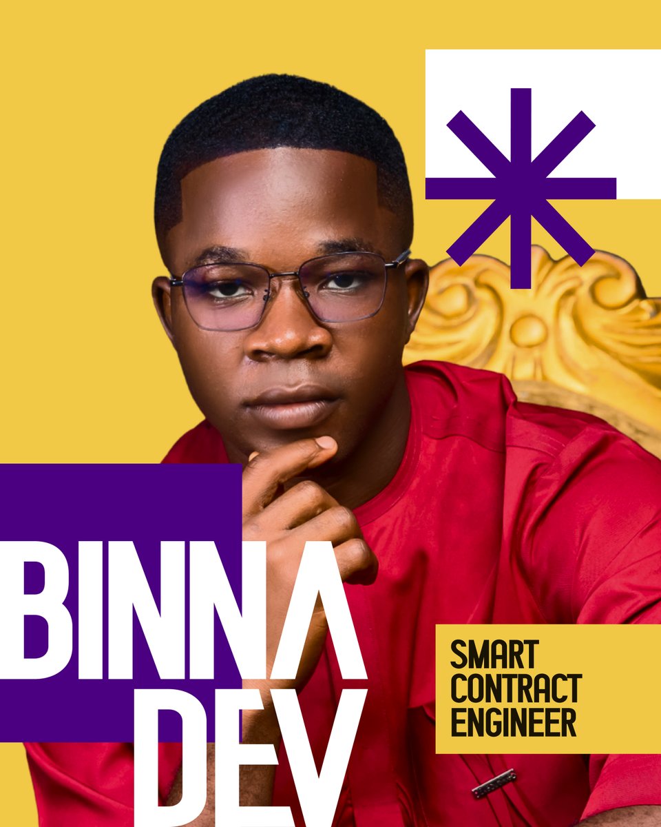 As a Smart Contract Engineer, trust is everything. My work is guided by 3 values: Reliability, Thoughtfulness, &amp; Excellence.

For a while, my portfolio didn't reflect that. It was static, out-of-date..

So I "vibe coded" a new digital home from scratch.
binnadev.vercel.app
👇