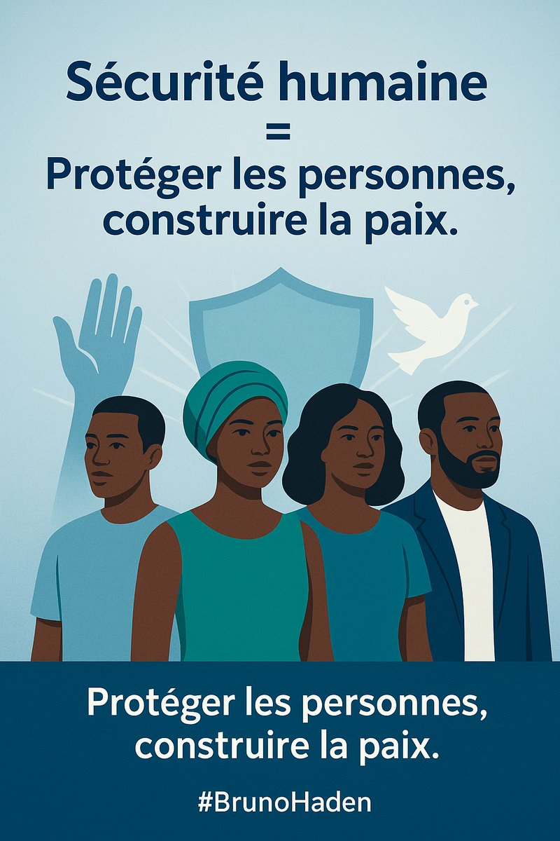 La vraie sécurité ne se mesure pas par la force des armes, mais par la dignité des vies protégées.
➡️ Plaçons l’humain au cœur de la sécurité en Afrique.
#Brunohaden
#SécuritéHumaine #DroitsHumains #PaixEtSécurité