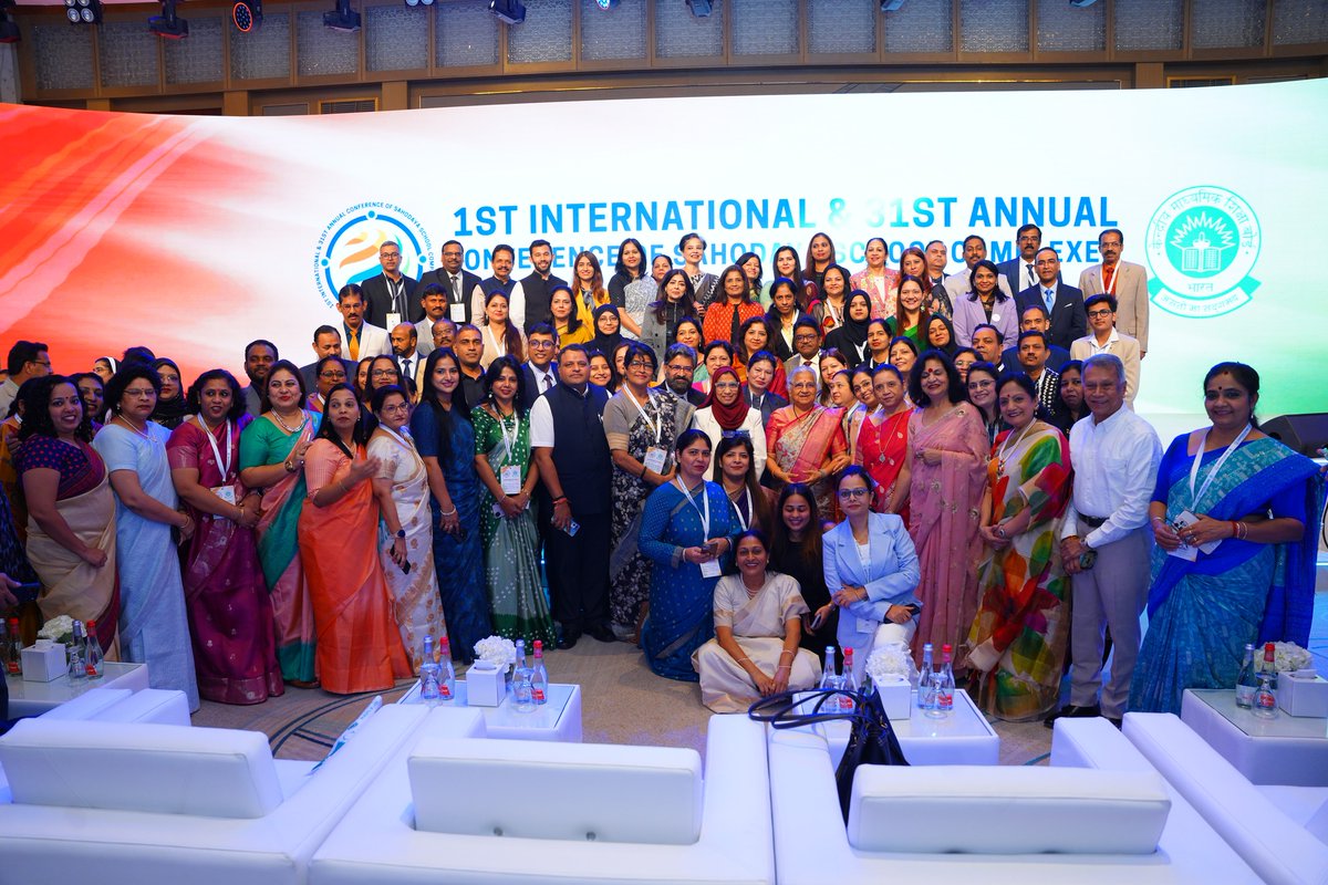 sunbeamsarnath's tweet photo. Mrs. Tanuja Singh, Principal – Sunbeam School Sarnath, attended the 1st International &amp; 31st Sahodaya Schools Conference in Dubai, featuring insights from global education leaders and senior CBSE officials. A powerful celebration of innovation, leadership &amp; the spirit of NEP 2020 https://t.co/j1Y23MMF6V