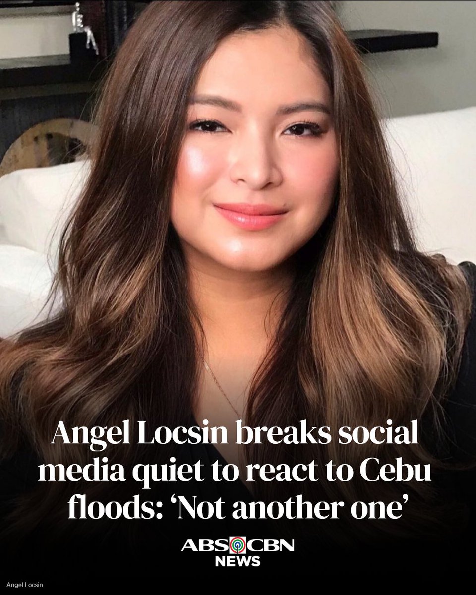 ABSCBNNews's tweet photo. Binasag ni Angel Locsin ang katahimikan niya sa social media para ipanawagan sa gobyerno ang sinapit ng Cebu sa bagyong #TinoPH.

Basahin: https://t.co/uXtHedrrgi https://t.co/CjwErCHNZL
