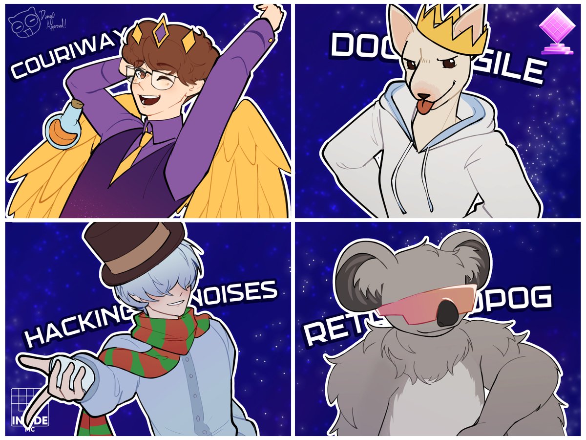 We're very pleased to announce the final 4 nominees for the "Most Clutch MCSR Moment Of The Year"

Consisting of:
- COURIWAY
- DOOGILE
- HACKINGNOISES
- RETROPOG

Be sure to vote for the best clutch for #TheCTA! 🤝