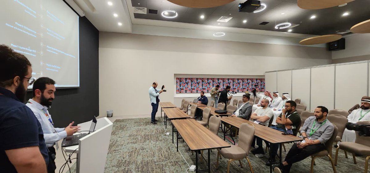 ⚡ Ongoing Now at <a href="/cloudvillage_dc/">Cloud Village</a>  x <a href="/defcon/">DEF CON</a>  Bahrain 🇧🇭! <a href="/AicsExpo/">Arab International Cybersecurity Conference & Expo</a> 

Mohamed AbuMuslim &amp; Ziad Hammad are live with their session:
🔥 “Owning AWS with PACU: Adversary Simulation in the Cloud”
📍 Room C16, Exhibition World Bahrain
🕛 Started at 12:00 PM (Manama time)

Dive in to