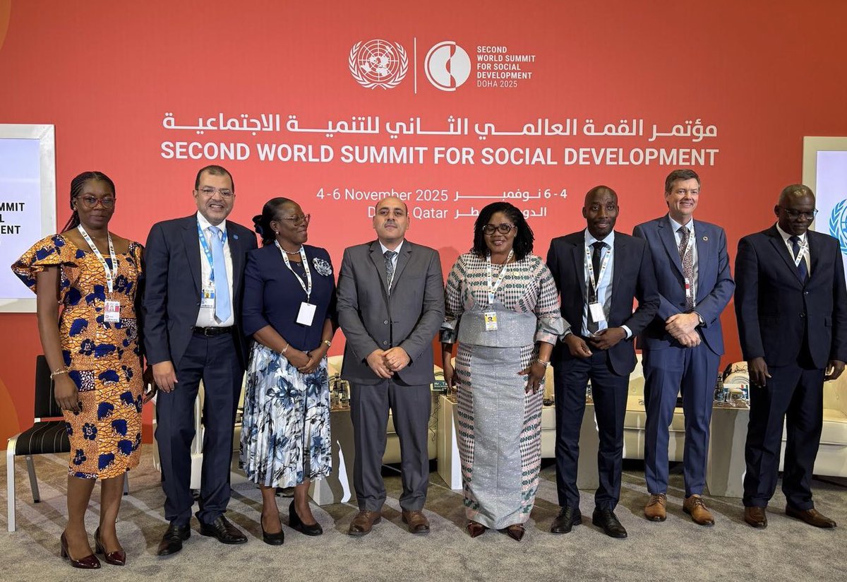 Honored to join the #WorldSocialSummit in Doha with <a href="/ECA_OFFICIAL/">ECA</a> for a vital conversation on diaspora engagement &amp; remittances. These lifelines empower communities, drive development &amp; strengthen global solidarity. Let's harness migrant contributions full potential.