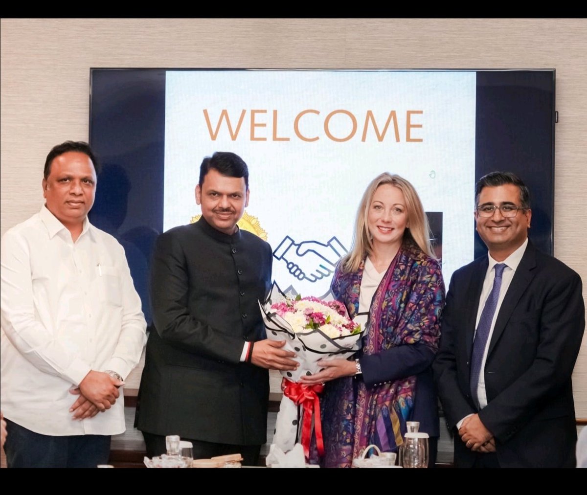 santosh_devkate's tweet photo. "Warm welcome to Starlink in Maharashtra, the land of Chatrapati Shivaji Maharaj! 🚀🌟 Maharashtra becomes the first Indian state to partner with @Starlink for satellite-based internet services. Bridging the digital divide, empowering rural communities! @elonmusk @Dev_Fadnavis https://t.co/9BgHLpeGQ5