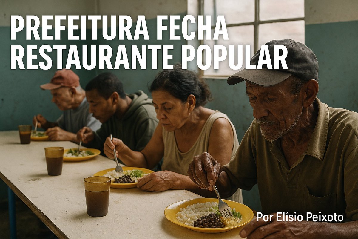 elisiopeixoto's tweet photo. Fechar o restaurante popular Nosso Prato é um erro moral e social. Ele garantia dignidade e inclusão a quem mais precisa.
Políticas de assistência não são gastos, trata-se de humanidade. São Caetano do Sul não pode virar as costas para a fome: https://t.co/XJsrumye8d
#fomezero https://t.co/jDECF8X5tM