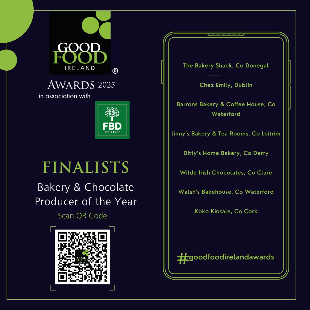 GoodFoodIreland's tweet photo. More Producer Awards Finalists at the Good Food Irelandยฎ Awards in association with @Fbd_ie Canโt wait to see who takes home the honours this Monday, Nov 10th at @TheKClub
#GoodFoodIrelandAwards #FBDInsurance #SupportLocal #IrishFood #IrishFarming #FruitOrchards #Growers https://t.co/itq2GrgL05