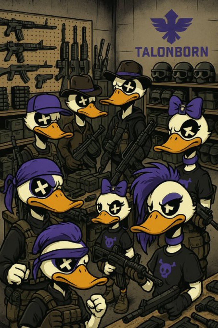 sufficientedge6's tweet photo. Talonborns always ahead
💜💜
@DeadDucks_NFT https://t.co/XyWNSZEAGE