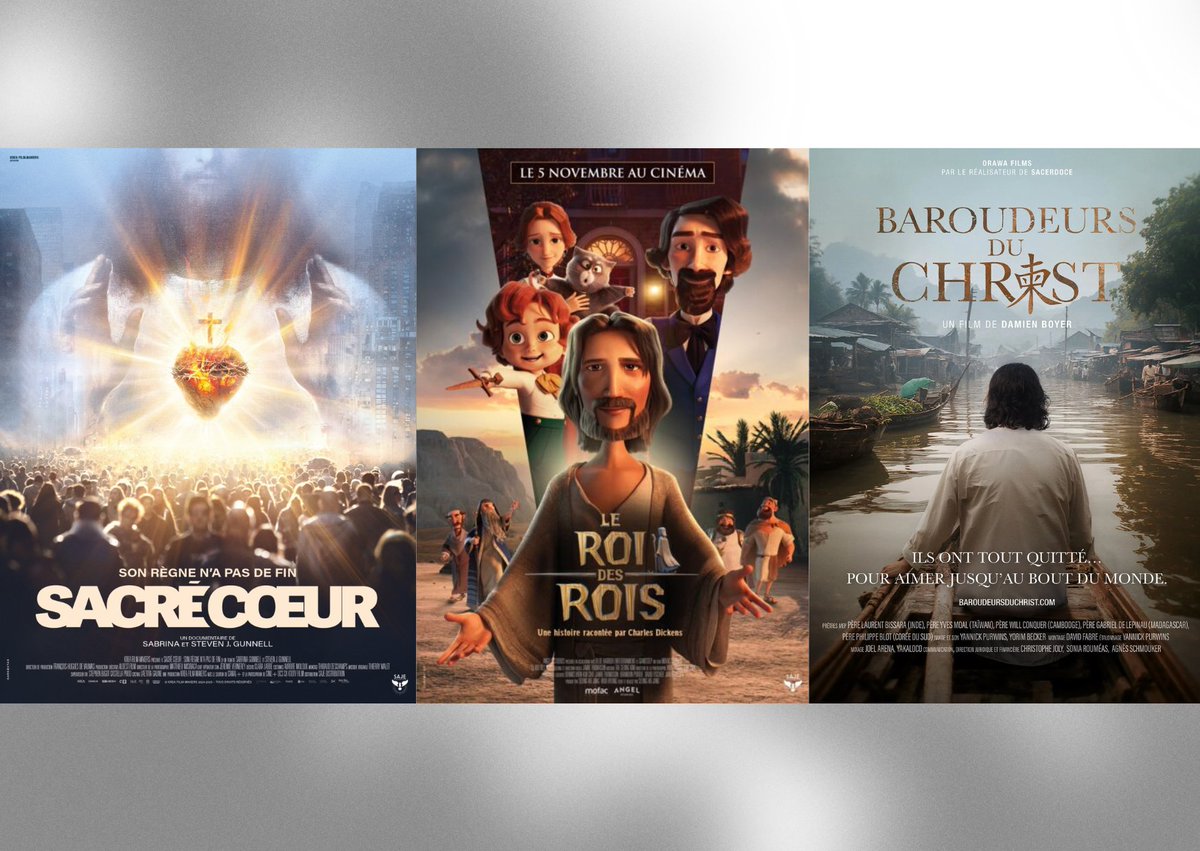 ⚡️CINÉMA ⚡️

🔴Avec trois films en deux mois, la foi chrétienne s’invite au cinéma, et c’est tant mieux

📌À l’approche de Noël, leur présence sur grand écran apporte un contraste salutaire, une lumière de foi et d’espérance, bien plus authentique que tous ces Noëls commerciaux