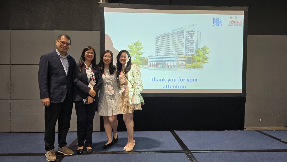 EMANastudillo's tweet photo. Seeing your residents and fellow present in international congress is a treat for a mentor and a colleague. Congratulations to my UERM residents, Angge and Diana, and to my UMIST/JBL MIS/Surgical Endoscopy Fellow, Chaiz for your excellent presentations. https://t.co/UxV2ZA8Y9s