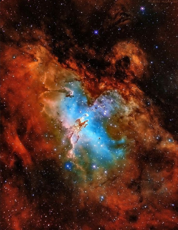 maiz_julio's tweet photo. Fairy and pillar's Creation in Eagle nebula (M16) by Kile Hudak . https://t.co/lpuKpzFB9b
