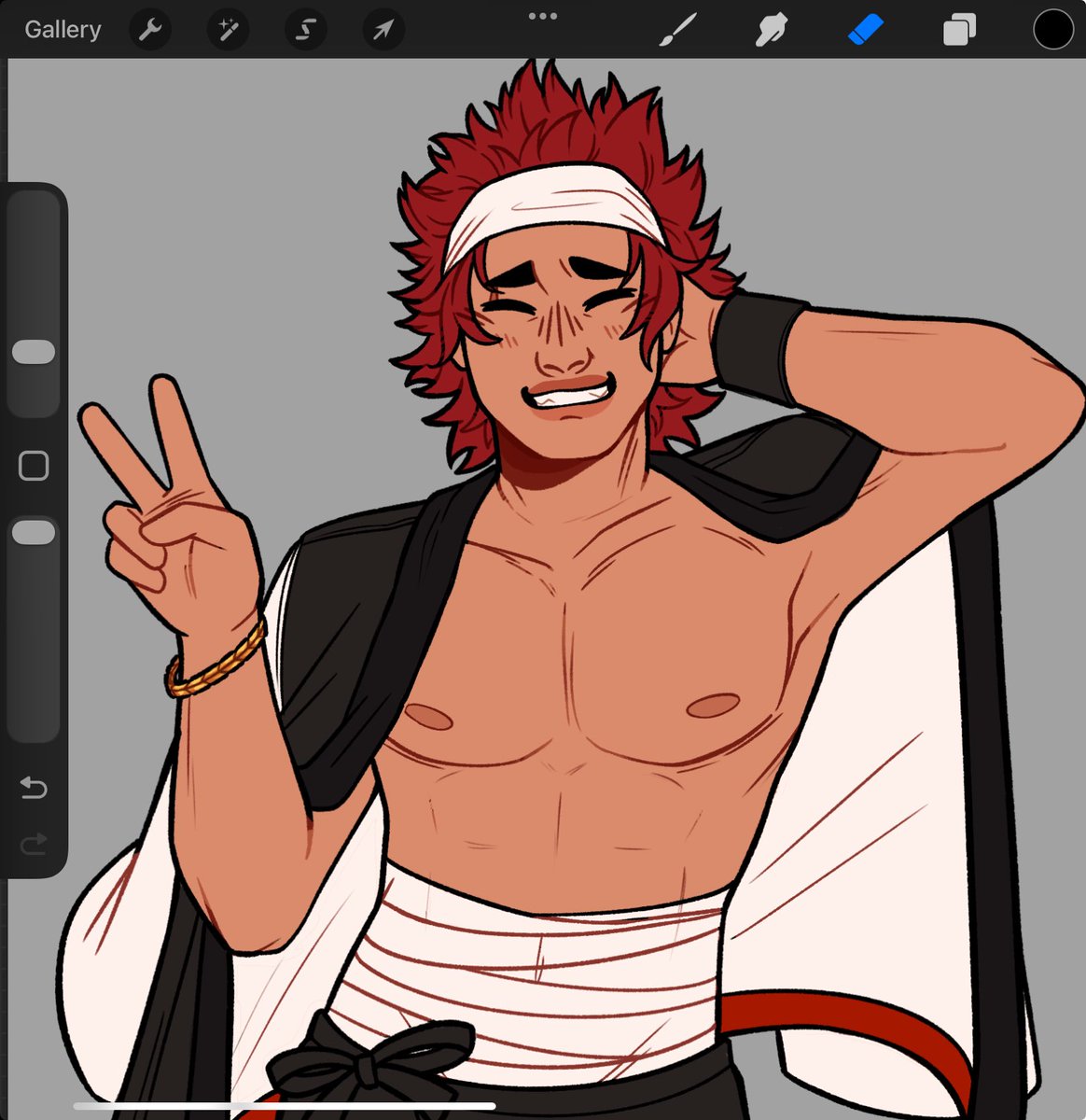 Kiri WIP I’ve had sitting in my drafts for ages.. ONE DAY ILL FINISH HIM I SWEAR🥲💕