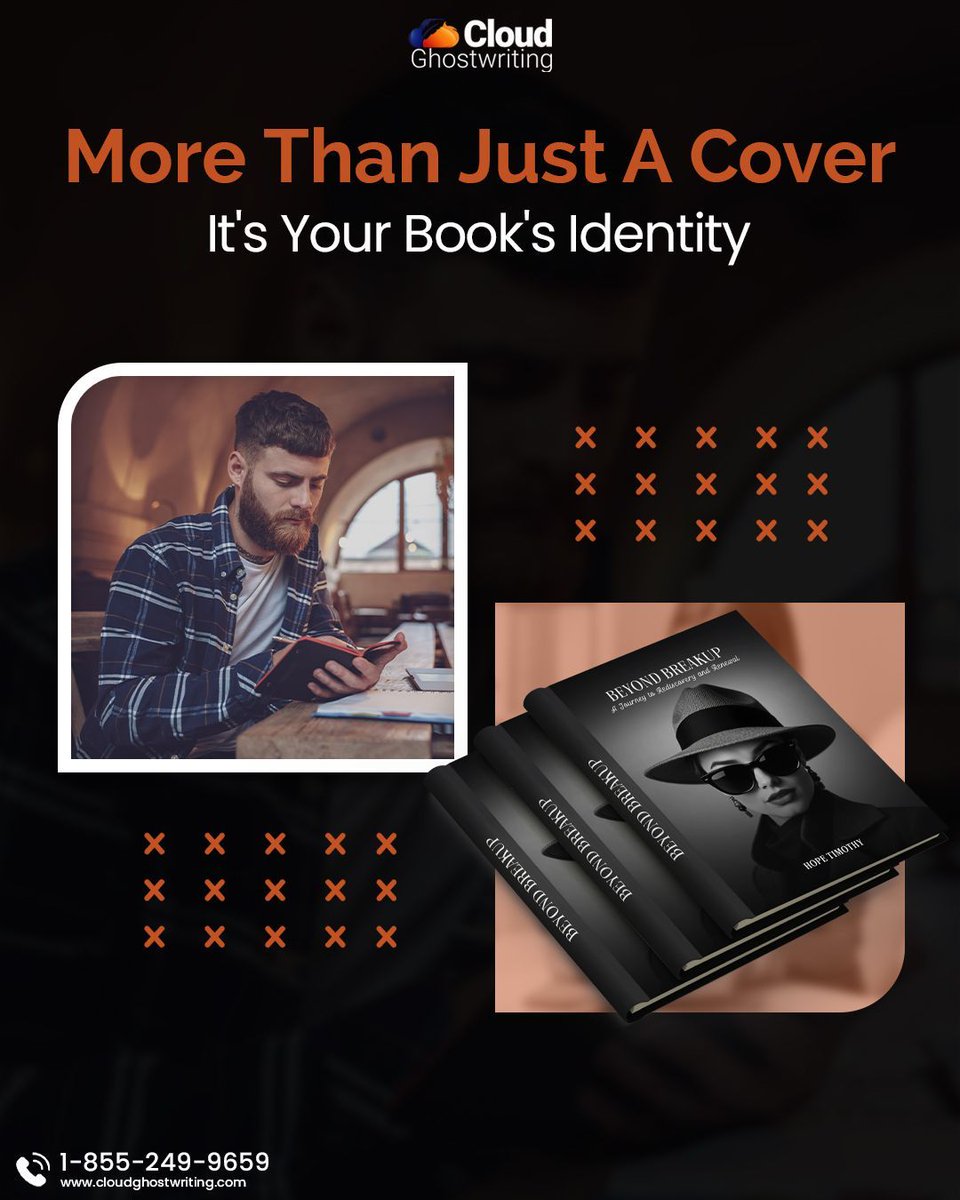 CloudGW9's tweet image. 🎨✨ A book cover is more than just design; it&apos;s your book&apos;s identity! Let us help you create a cover that reflects your story and captures readers’ attention. Ready to make a lasting impression? 📘 cloudghostwriting.com

#CloudGhostwriting #BookIdentity #CoverDesign #YourStory