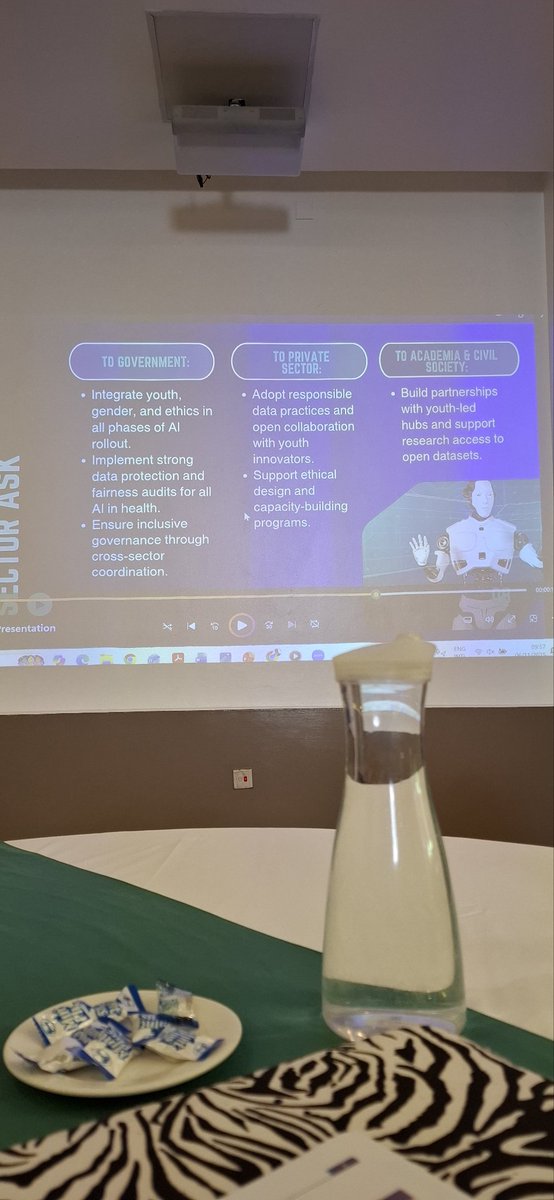 IntersexRIC's tweet photo. POLICY AND PRIVATE SECTOR ASK...
So that the AI design should be Inclusive,Ethical and Right based.
@DigHealthRights @KELINKenya @Trans4m_Health @Trans4m_Health 
#DigitalHealthWeek2025 
#DigitalHealthFuture
#DigitalHealthInclusion https://t.co/zlGDjvYgTd