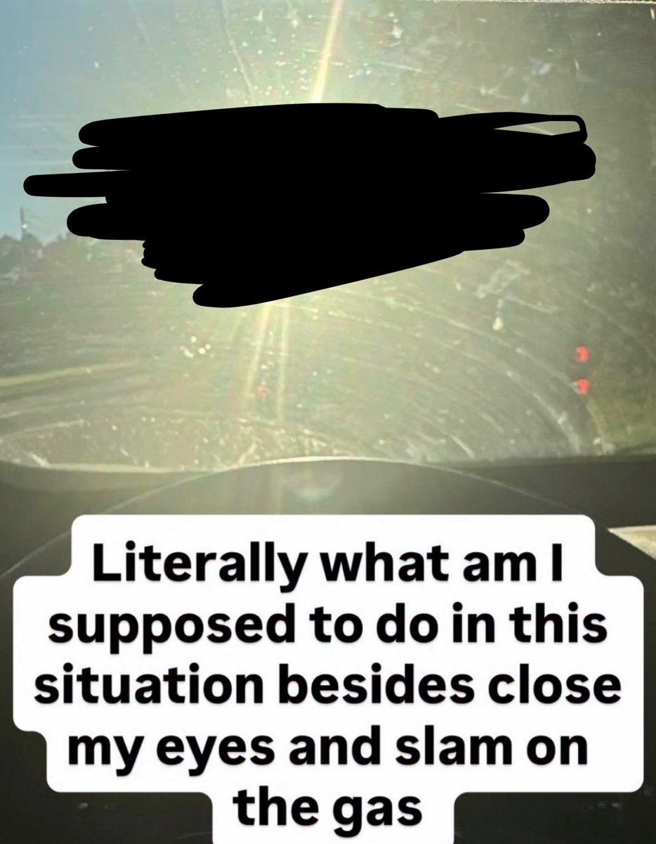DontDoItCarter's tweet photo. @abibombonett @blephin_ this is what the sun visor does https://t.co/BrWTGfu3FC