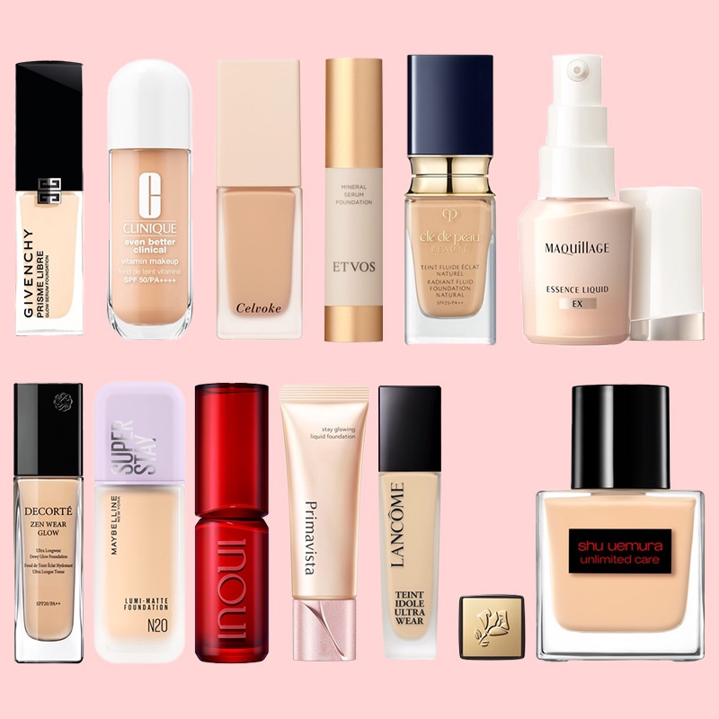 atcosmenet's tweet image. 年齢を重ねた肌におすすめのリキッドファンデをご紹介！選び方やクチコミも👍

✅薄膜ハイカバー「コスメデコルテ」
✅透明感を叶える「ジバンシイ」
✅生ツヤ感をまとえる「Celvoke」 など

肌のお悩みが増える40代におすすめのアイテムラインナップをチェック🔍✨
cosme.net/matome/I002220…