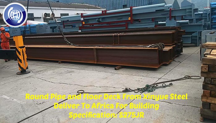 XinyueSteelHN's tweet image. #RoundPipe and #FloorDeck From #XinyueSteel Deliver To #Africa For #Building
Specification: #S275JR

Want to know more? Contact us now!
#WhatsApp: +8618974849825
#Email: Sales@xysteelpipe.com
xysteelpipe.com
