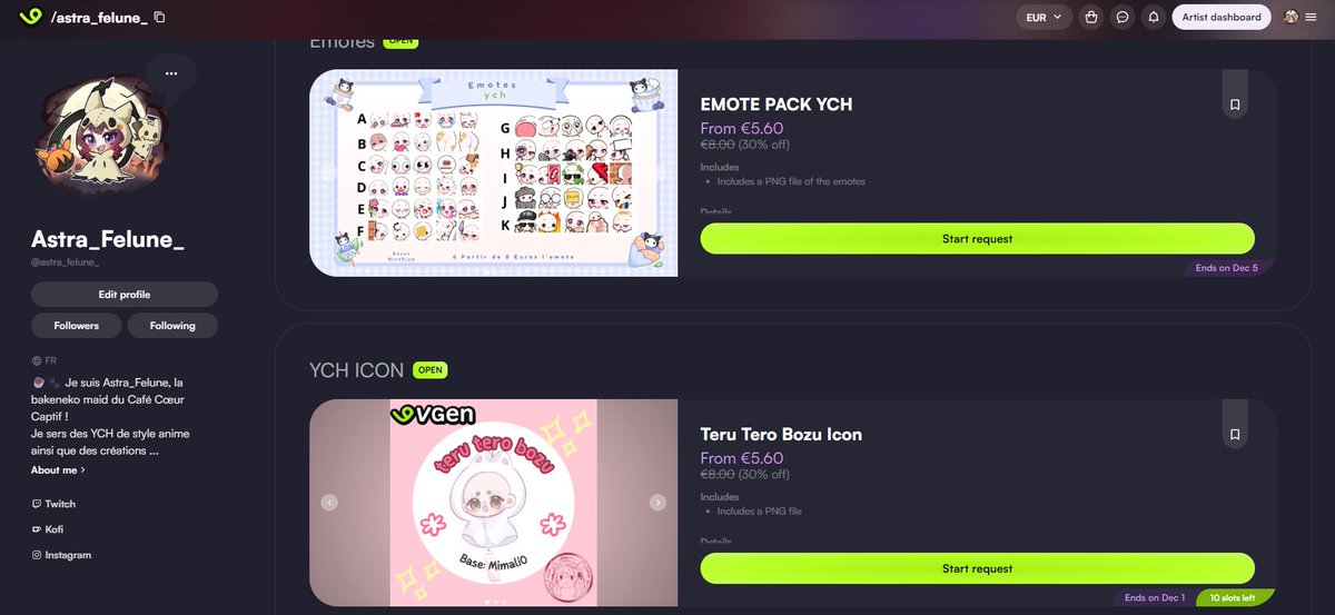 Astra_Félune_🌸 VArtiste🎨 tweet media