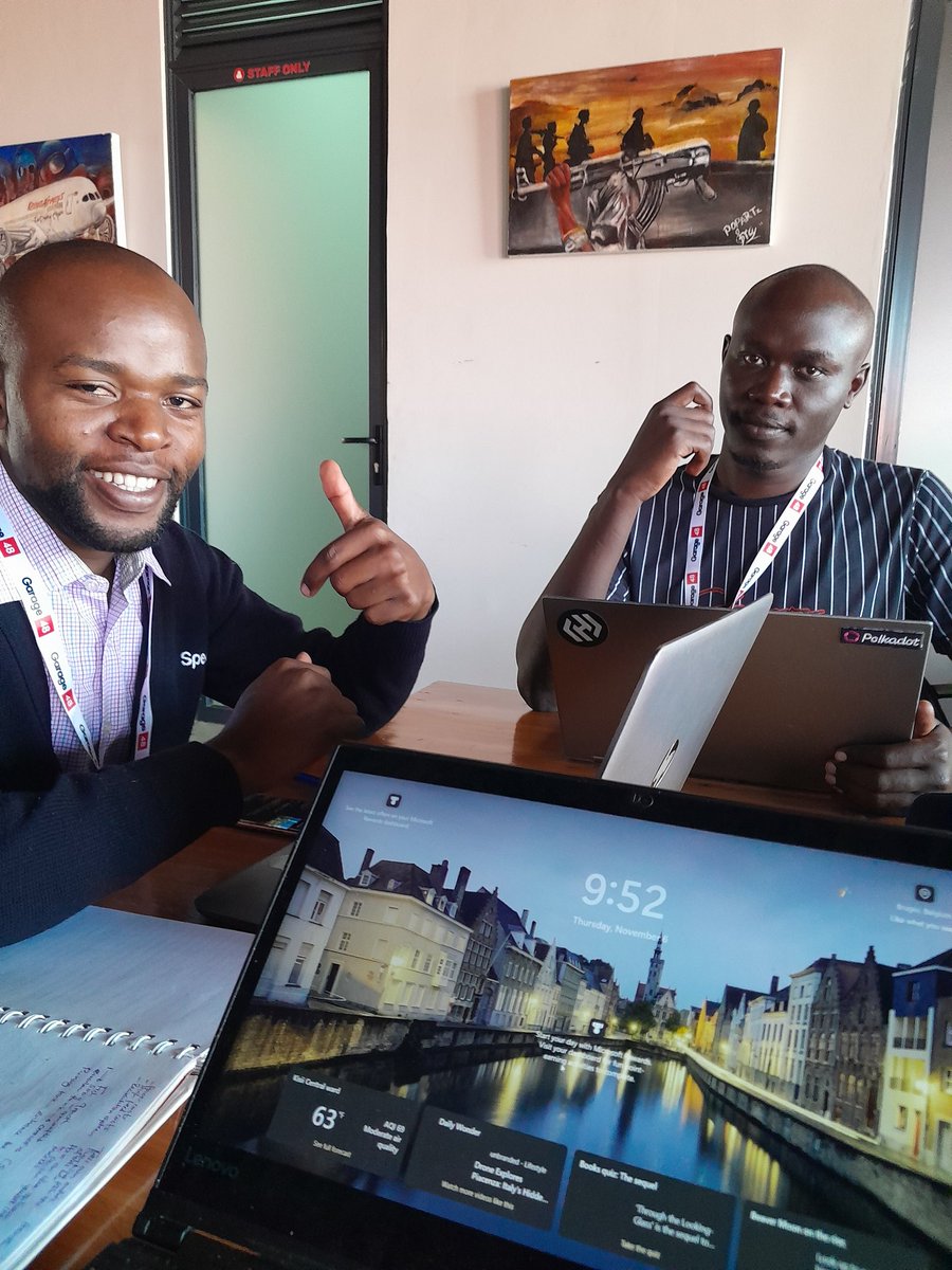 Energized and ready to hack the future of food and farming for the next 4 days. Can't wait to see what me and my team will come up with. Wish us luck. Day 1 of 4. Let's go💪💪
#techforagriculture <a href="/arnoldadero/">Arnold Adero 🇰🇪</a> <a href="/charagu_elijah/">Charagu Gathanga</a> #g48kenya <a href="/garage48/">Garage48 Foundation</a> <a href="/AfriFORTIFIED_/">The AfriFORTIFIED</a>